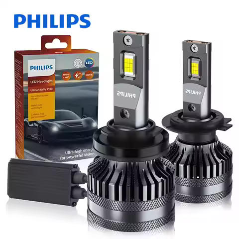 Philips Ultinon Rally 3590 15000LM H7 Led Headlight Bulb High Power H1 H4 H8 H11 9005 HB3 9006 HB4 9
