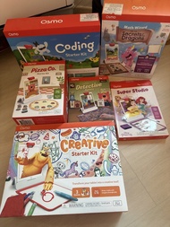 Osmo 學習套裝 (Coding, Pizza Co., Math, Detective, Creative, Super Studio)