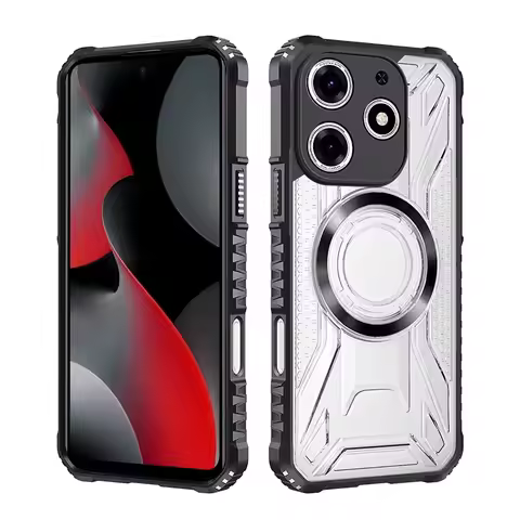 For Tecno Spark 10 10C 9 9T 8C 30 30C G01 G02 Pro 4G Phone Case, Battle Shadow Anti-slip Hard PC + T