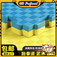 Taekwondo Mats Dance Martial Arts Sanda Thickening Training Special Foam Kindergarten Mat 1 M by 1 M