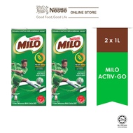 Nestle MILO Active-Go Chocolate Malt RTD 1L x2 packs