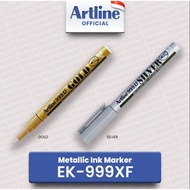 (1 PCS) ARTLINE EK-999XF METALLIC MARKERS GOLD SILVER/S GLASS WOOD STONE IRON RUBBER PLASTIC