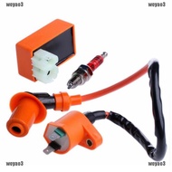 Ignition coil cdi + spark plug for gy 6 50 cc 125 cc 150