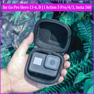Reflex Camera Mini Storage Bag for Go Pro Hero 13-6 D J I Action 5 Pro/4/3 Insta 360 Hard Travel Car