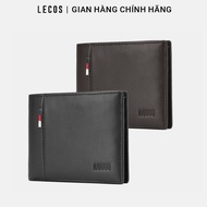 LECOS premium genuine leather men's wallet - LV11