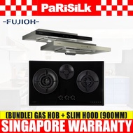 (Bundle) Fujioh FH-GS 7030 SVGL Gas Hob + FR MS 1990 R Super Slim Cooker Hood (900mm)