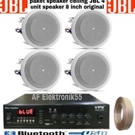 paket sound system speaker ceiling jbl 4 unit speaker ( 8 inch ) ori