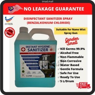 UltraEjau Non Alcohol Liquid Sanitizer 5L Cecair Sanitizer Air Sanitizer Machine Sanitizer Liquid Murah
