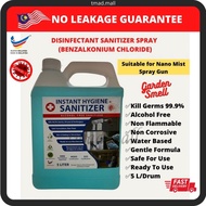 UltraEjau Non Alcohol Liquid Sanitizer 5L Cecair Sanitizer Air Sanitizer Machine Sanitizer Liquid Mu