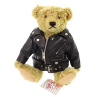 近全新beautiful people Steiff Rider's Bear 錢包，馬海毛/羊皮皮革，淺ブラウン毛絨玩具，1564 [二手]