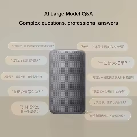 Xiaomi Smart Speaker Bluetooth 5.3 AI Super Xiaoai Intelligence Sound Voice Control Mesh2.0 Wi-Fi 2.
