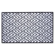 เสื่ออเนกประสงค์ PDM BRAND KAIKU 150x240 ซม. สีขาว-ดำ (1154919)