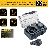 【CW】✇  EARMOR M20 MOD3 Earplugs Headset Anti Noise Ear Plug Canceling Muff for Shooting Hearing Protection NRR22db