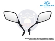 MODENAS KRISS 110 MR2 MR3 100% ORIGINAL SIDE MIRROR SET LEFT RIGHT 69110-H0P8-00005 69120-H0P8-00005