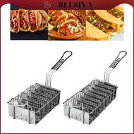 blesiya Taco Basket,Deep Fryer Taco Holder Basket,Kitchen Tool,Tortillas,Taco Shell Fryer,Taco Shell