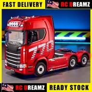 [Scania] Huina 1501 / 1502 Scania S770 semi truck trailer 19ch rc truck rc car lori trailer remote k