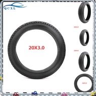 QCXL Snow Bike Tires Beach Bicycle Fat Tyre Buggy Puncture Proof Widening Non-slip Riding Cycling Tyres 20 / 24 / 26 x