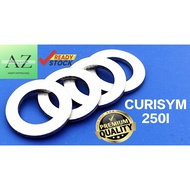 SYM CURISYM 250I NUT HEAD BLOCK WASHER / HEAD ALLOY WASHER ( 4 BIJI )