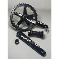 Crankset Skeace Hollowtech Black 48T