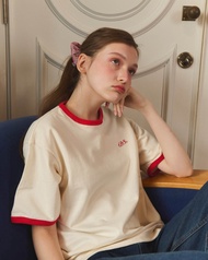 Before Sunset - ROLL OVERSIZED TEE เสื้อยืดทรงโอเวอร์ไซส์ เล่นสีกุ๊น