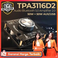 Wuzhi Audio Bluetooth 5.0 Amplifier Channel 2.0 2x50W TPA3116D2 - ZK-502H