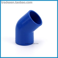 [AZY] Liansu Blue PVC Water Pipe UPVC Plastic Fittings 45 Degree Elbow PVC45°Elbow