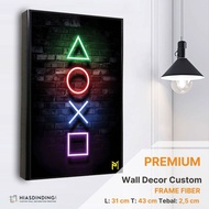 Custom Wall Decoration Premium Fiber Frame Wall Decoration 30x42cm