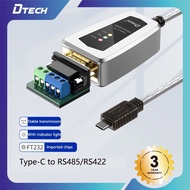 DTECH Type-C to RS422/RS485 9-Pin serial port cable with Imported FT232RL+RS485 chips