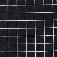1PC Nuan Series Semi Blackout Simple and Versatile Tassel Edge Decoration Black Color Curtain for Wi