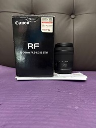 啱啱買咗一星期 全新一樣 香港行貨1+1保養 Canon RF 15-30 15-30mm IS STM R3 R5 R6 R7