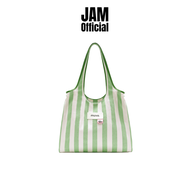 JAM | MUVA - Stripy - กระเป๋าผ้า สะพายข้าง ทรง Tote
