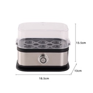 Stainless Steel Egg Boiler Small Mini Portable Egg Boiler Kitchen Egg Steamer Household Breakfast Ma