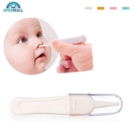 OPENMALL Baby Nose Cleaning Tweezers Infant Ear Nose Navel Clean Tool Safe Baby Dig Booger Clips Sno