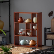 Pot USOY Pot Rack Duobaoge Teacup Floor-standing Grid Rack Storage Rack Storage Rack Grid Cabinet P8