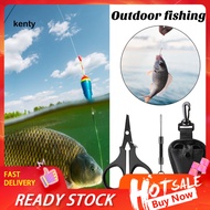 kT  Easy Carry Portable Scissor Anti-lost Portable Scissor Portable Fishing Scissor with Anti-lost R