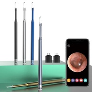 Ear Cleaning Endoscope 3 In 1 Ear Scope Ip67 Waterproof Camera With 6 Led For Android Type C Pc With