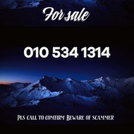 VIP PREPAID NUMBER SIMCARD 010-534 1314