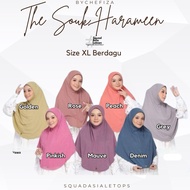 (XL/XXL) The Souk Harameen Tudung labuh Tudung Berdagu Tudung Sarung Labuh Tudung Solat