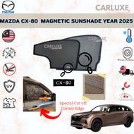 Mazda Cx80 cx-80 Premiums Magnetic Sunshade Sun Shade year 2025 /马自达 CX80 cx-80 高级磁性遮阳帘 遮阳帘 2025年款