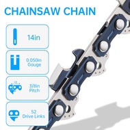 14/16/18/20 inch Universal Chainsaw Saw Chain Chainsaw Guide Bar Chainsaw Chains 52/56/57/72/76 DL F