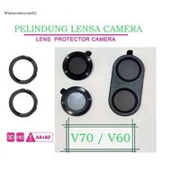 [ Hansvano ] Ring CAMERA BLACK For VIVO V70 / V70FE / V60 V60Lite / V50 V50 LITE CAMERA Protector / 