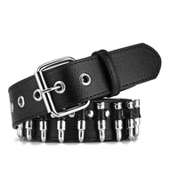 Fashion Bullet Rivet Belt Men Gothic Punk Rock Style y2k Belt Men Women Pants Belt