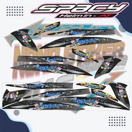 STIKER STRIPING DECAL SPACY DORAEMON