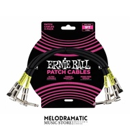 ERNIE BALL 1FT BLACK JUMPER CABLE