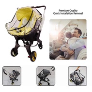 4 in 1 Carseat Baby Stroller Rain Cover For Doona/Foofoo Shield Protection Cover Weather Shield Brea