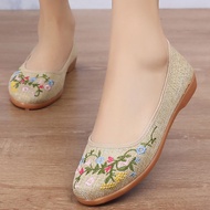 2026 Ethnic Style Female Dance Hanfu Shoes Pingzi Female Dance Hanfu Shoes Retro Anti-slip Cloth Sho