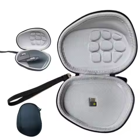 EVA Carrying Case Shockproof Wear Resistant Wireless Mouse Storage Bag Upgrade Version No Shake for 