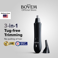 BOVEM Orbit Trimmer 2.0: Electric Nose Hair and Ear Hair Trimmer Rechargeable For Men Grooming