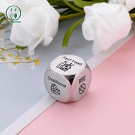 [Chicnest] Food Dice Personalized Custom Decision Dice Engraved Sushi BBQ Burgers Prediction Decisio