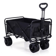 [ECCLESLY] 🧺 10-Inch Foldable Portable Wagon Cart 280L Outdoor Utility Trolley ✨🌈Crazy Discount